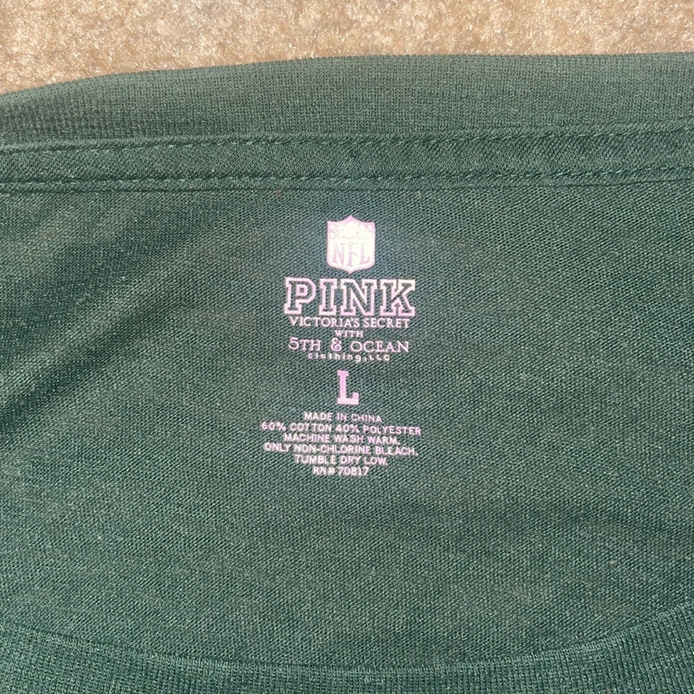 PINK Green Bay Packers long sleeve - Picture 3 of 3
